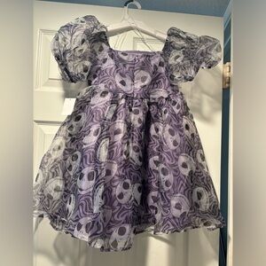 Disney’s The Nightmare Before Christmas Girl’s Jack Skellington Dress - Size L